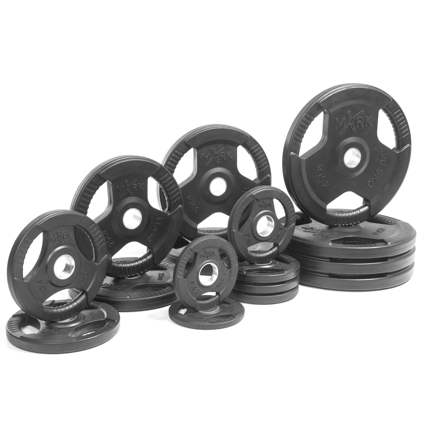 Tri-Grip 25 Lb Pair Olympic Plates