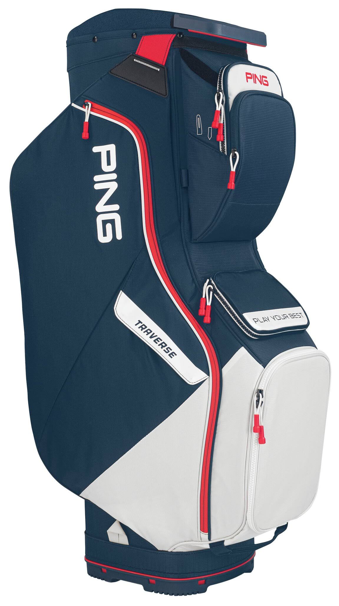 Traverse Cart Bag - Red/Black