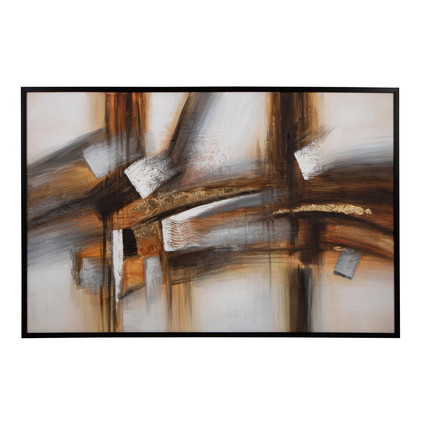 Trenick Gray/Brown/Black Wall Art