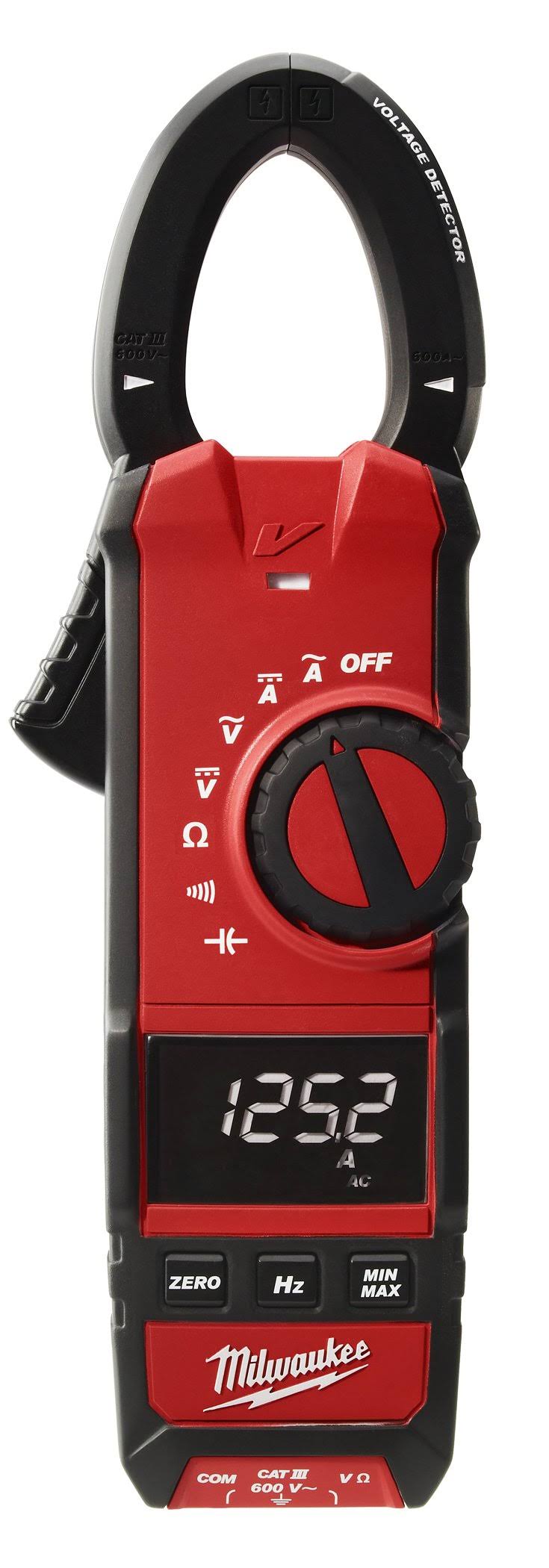 True Rms Clamp Meter With Volt Detector